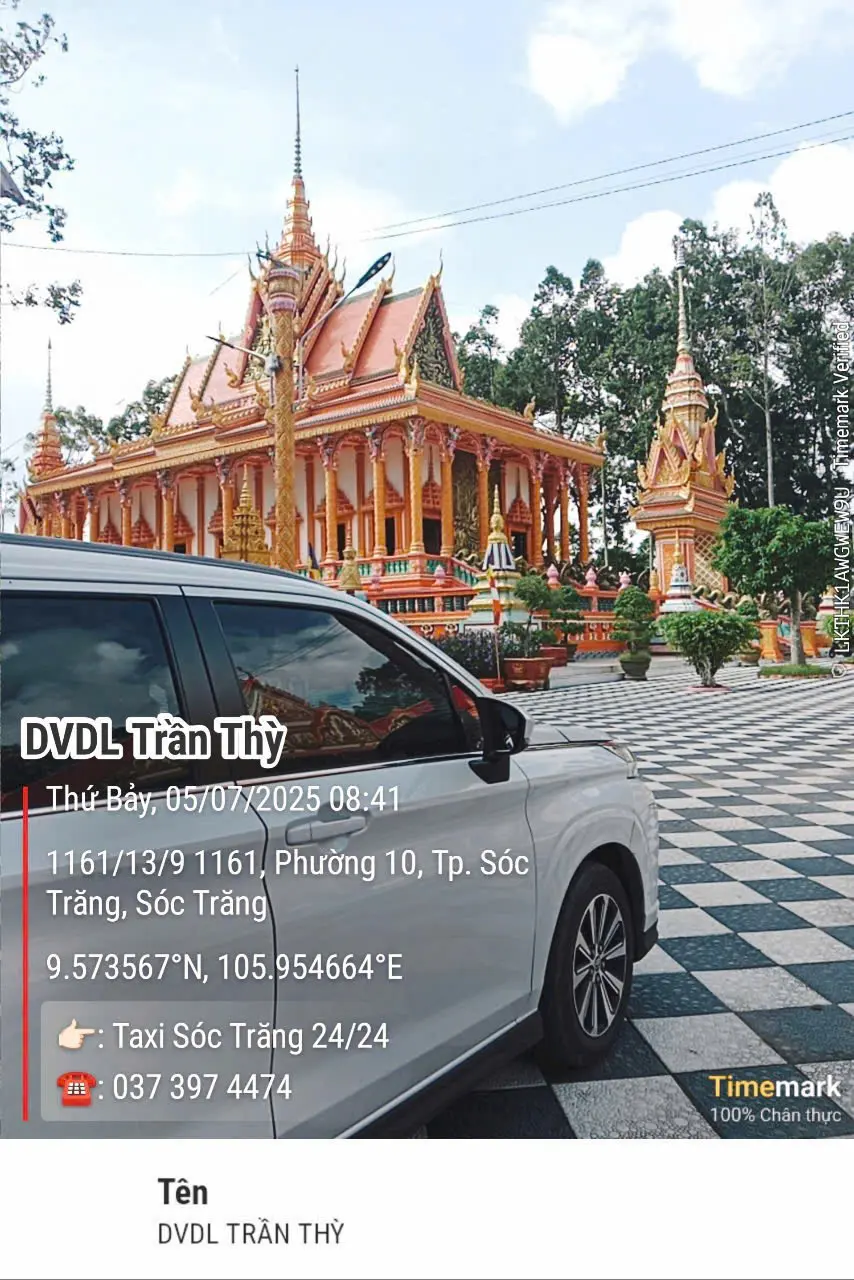 Đội xe taxi Sóc Trăng